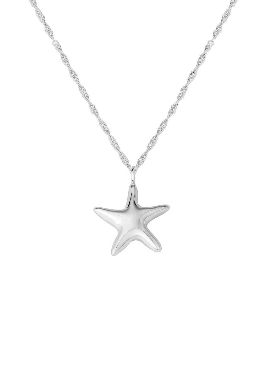 STERN - Halskette - silver-coloured