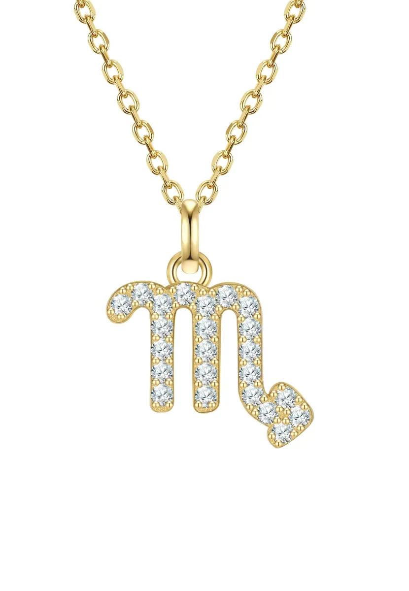 STERNZEICHEN SKORPION - Halskette - gelbgold-coloured