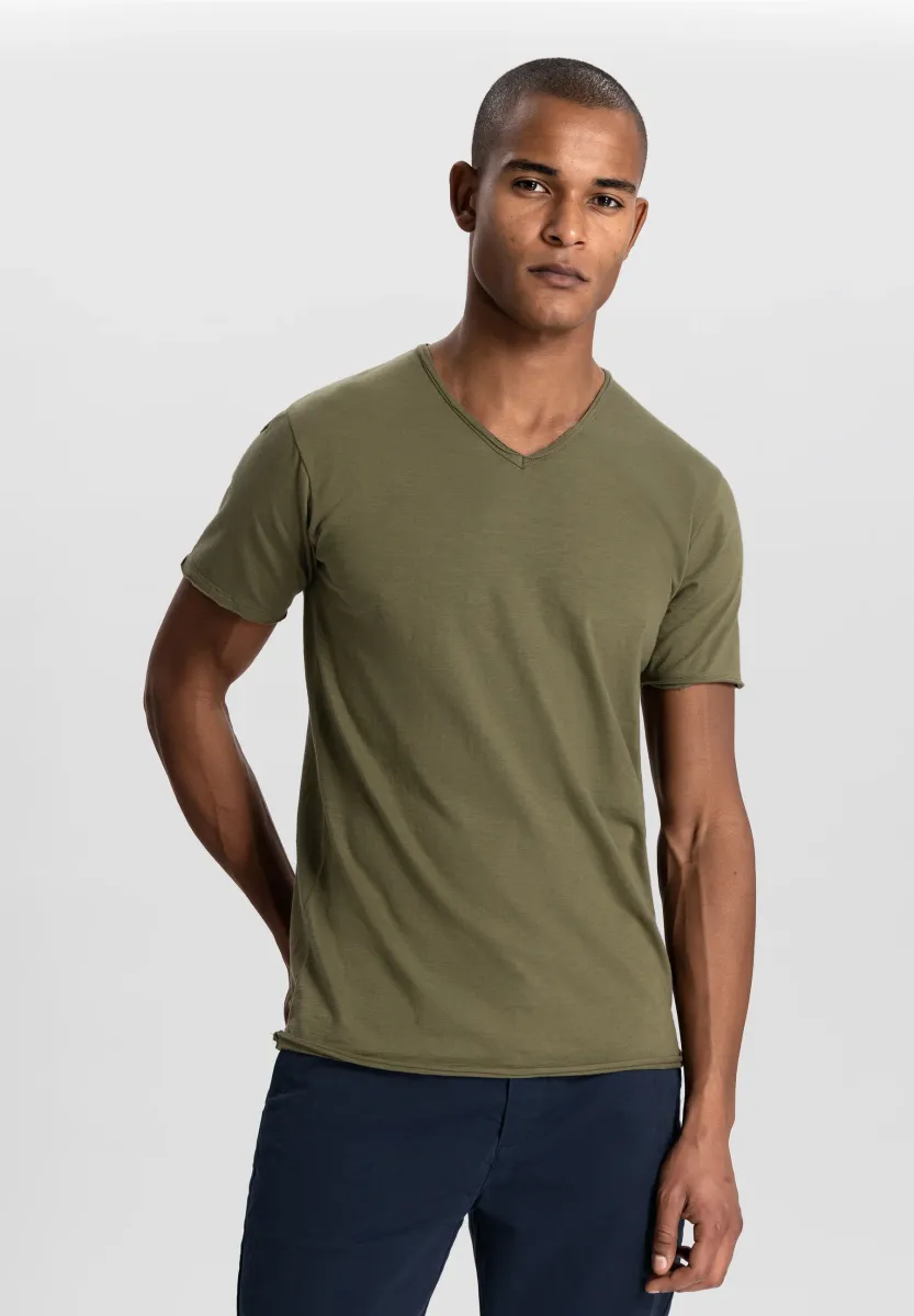 STEWART - T-Shirt basic - army green