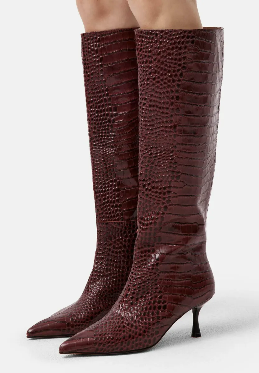 Stiefel - bordeaux