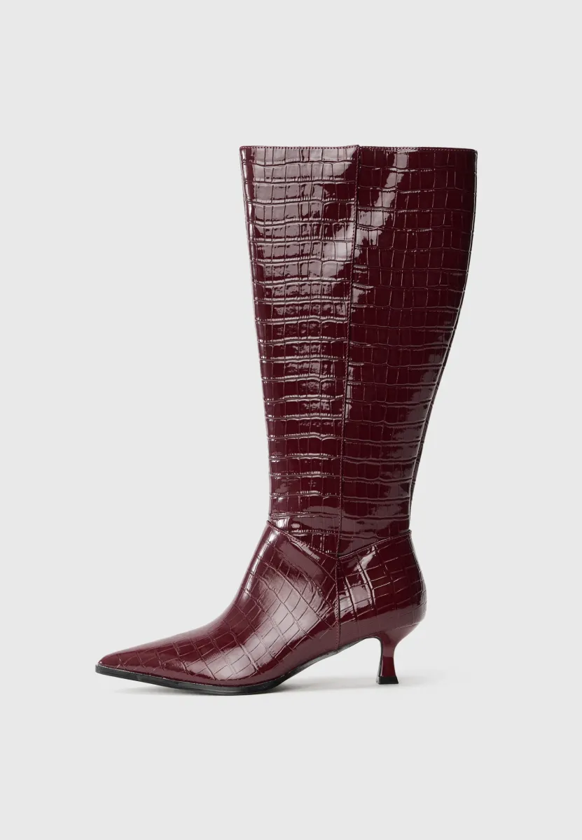 Stiefel - burgundy