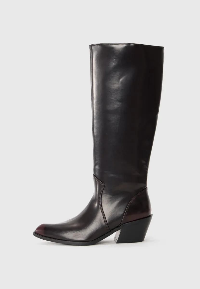 Stiefel - burgundy