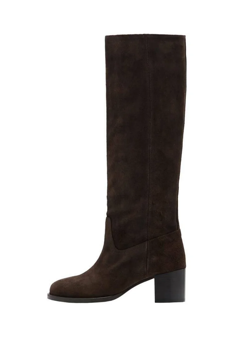Stiefel - chocolate