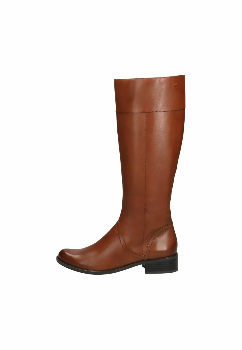 Stiefel - cognac nappa