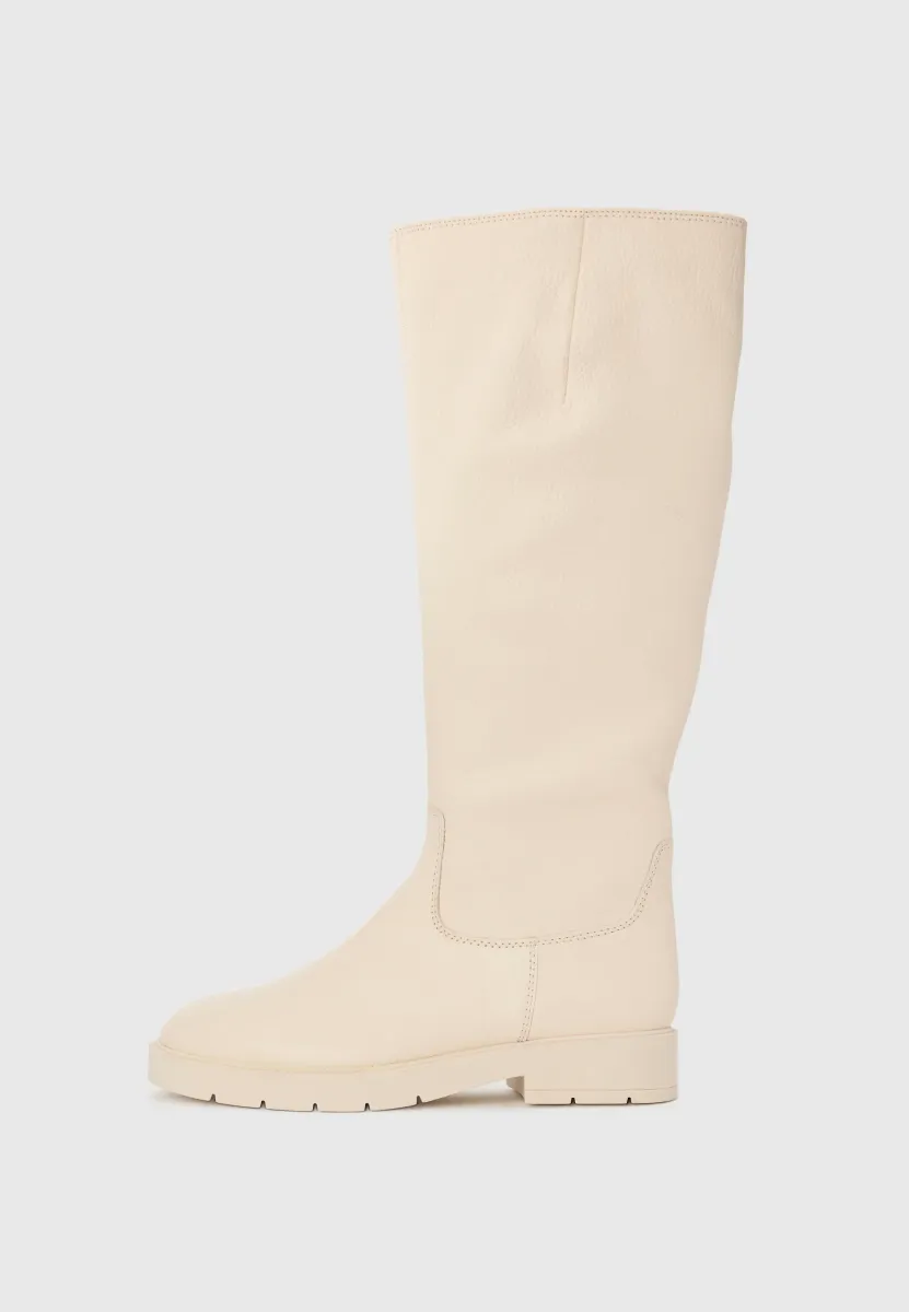 Stiefel - creme