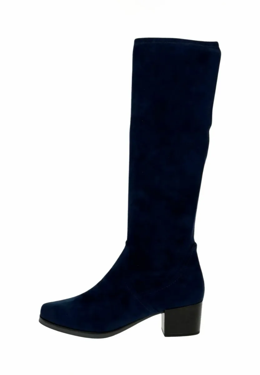 Stiefel - navy stretch