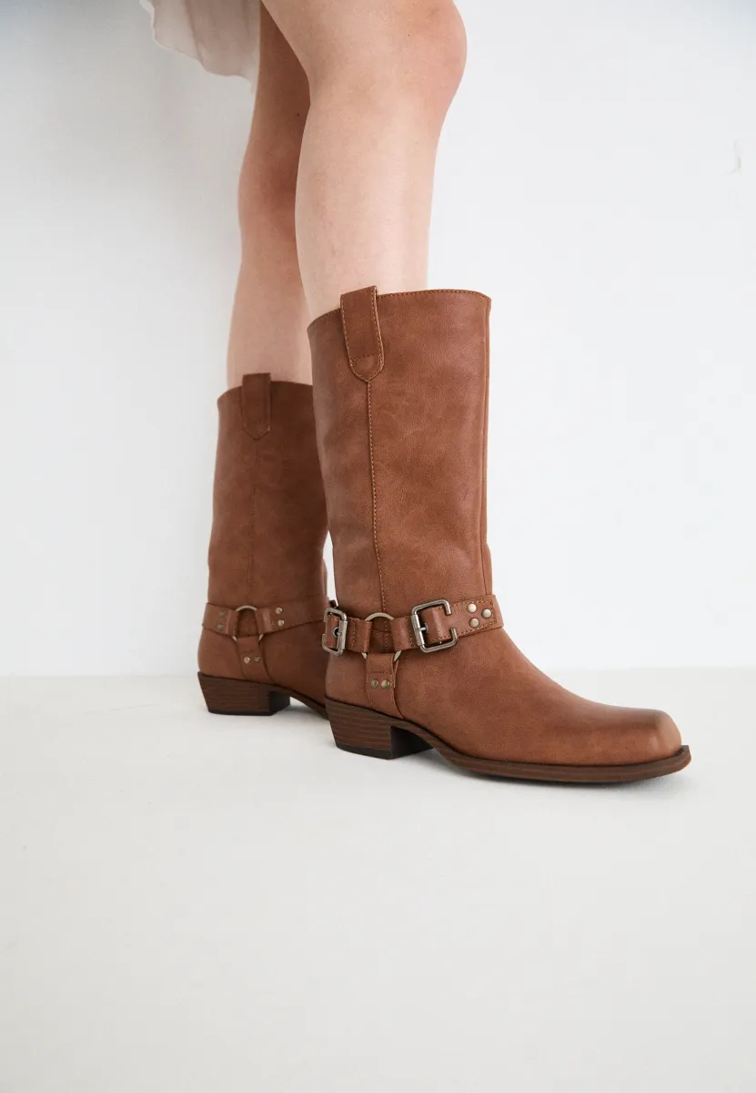 Stiefel - taupe