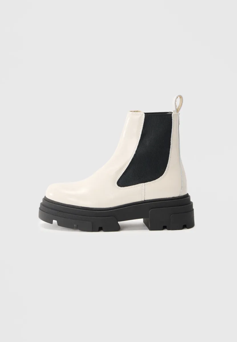 Stiefelette - beige