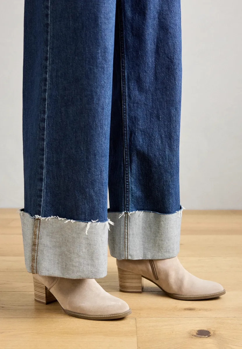 Stiefelette - beige