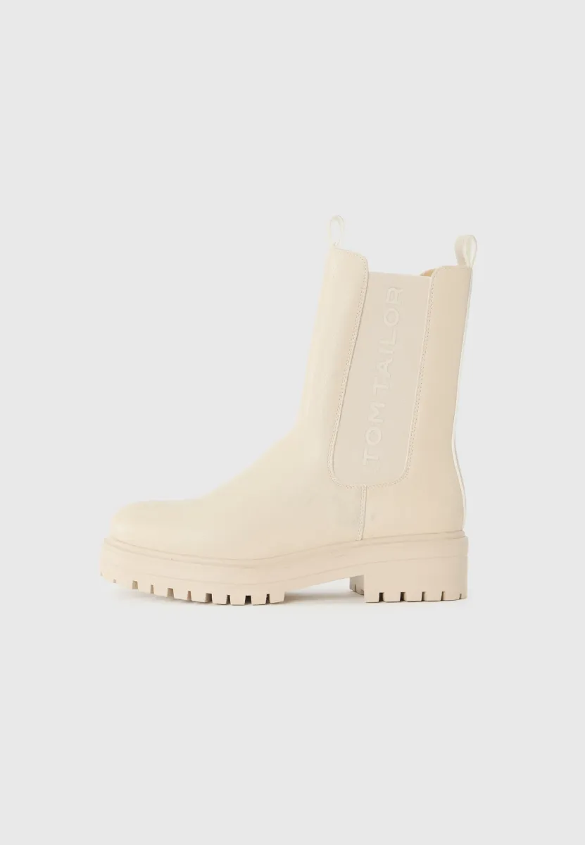 Stiefelette - beige
