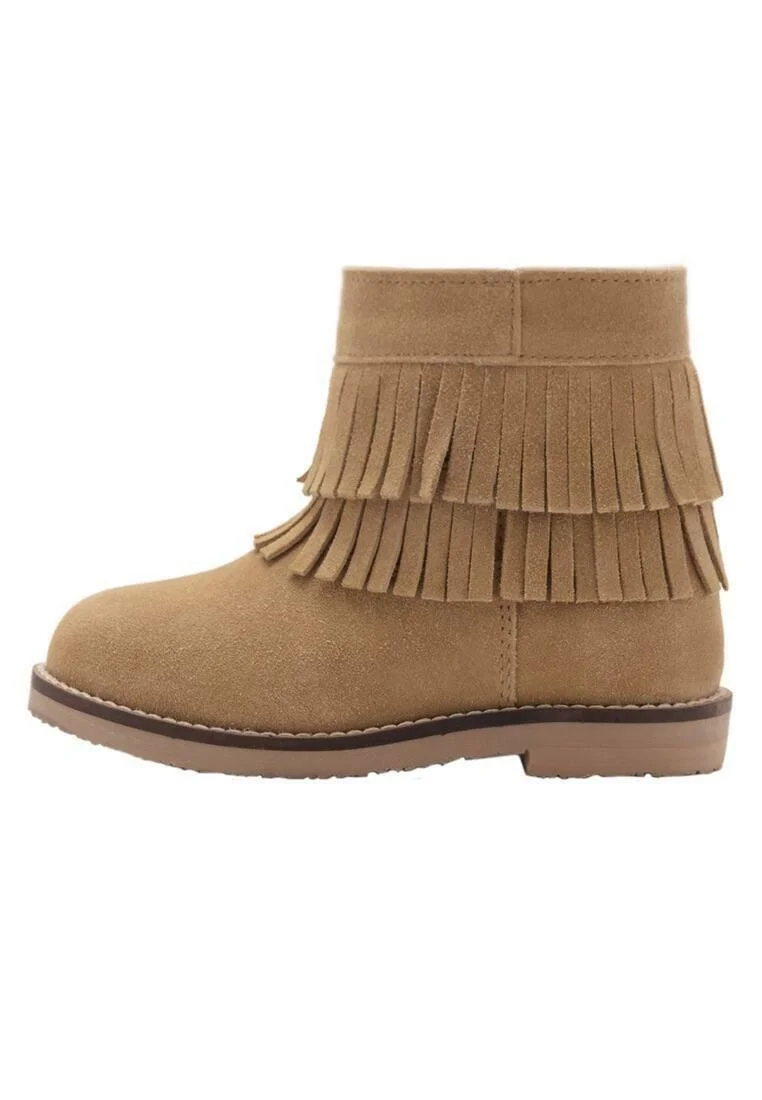 Stiefelette - beige