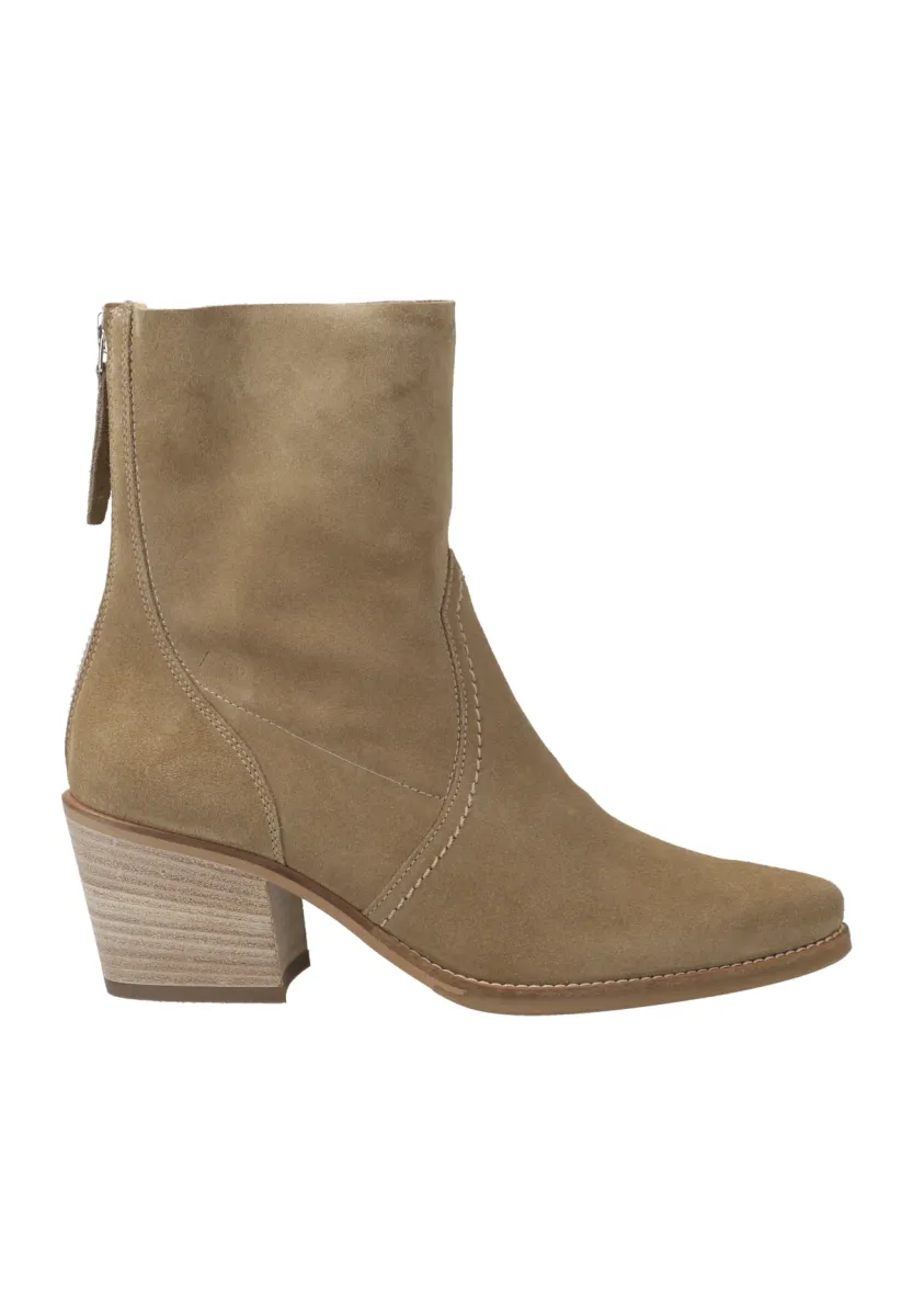 Stiefelette - beige