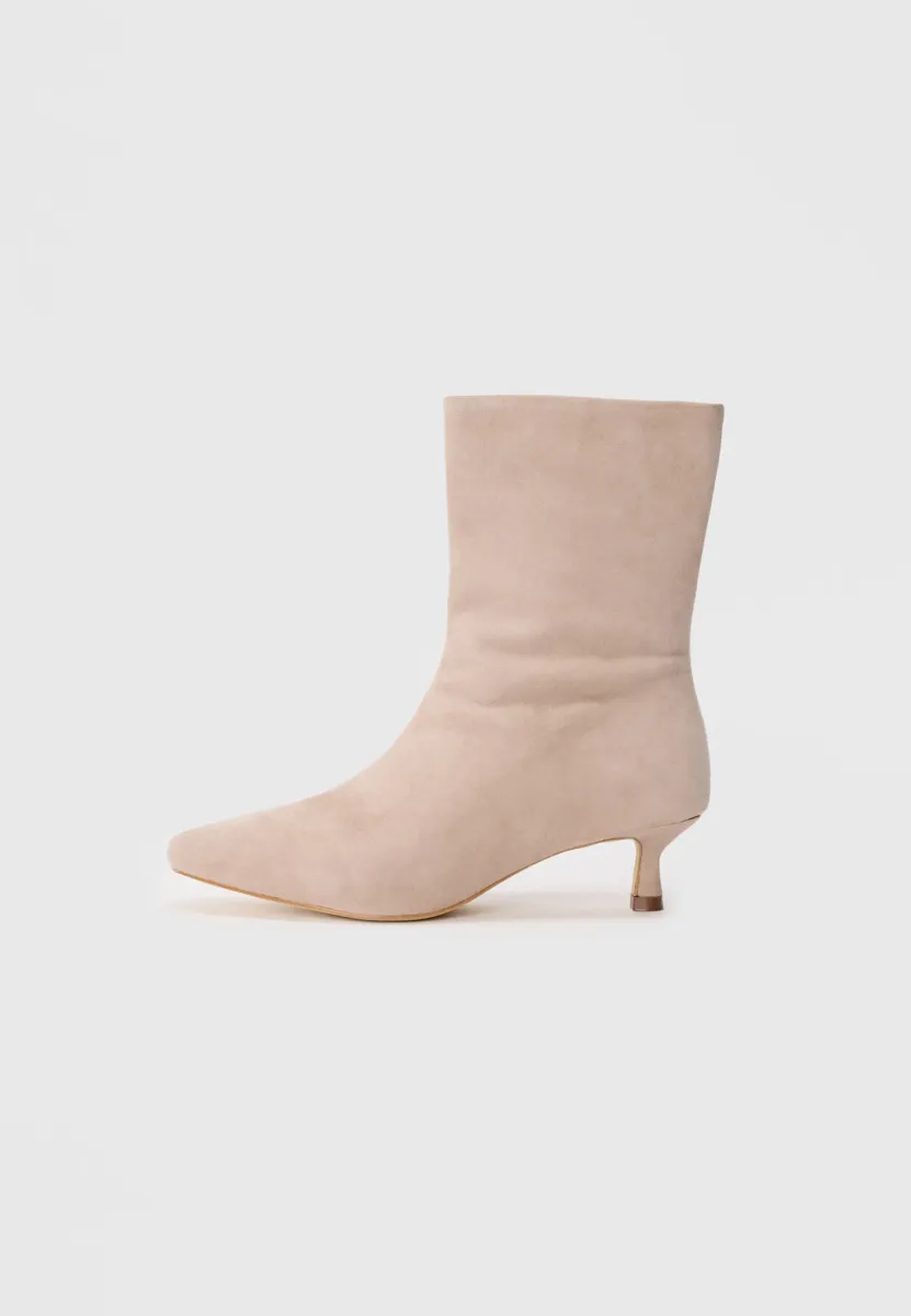 Stiefelette - beige