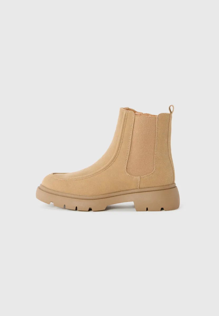Stiefelette - beige