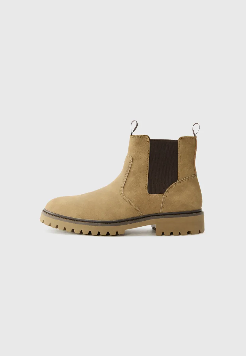 Stiefelette - beige