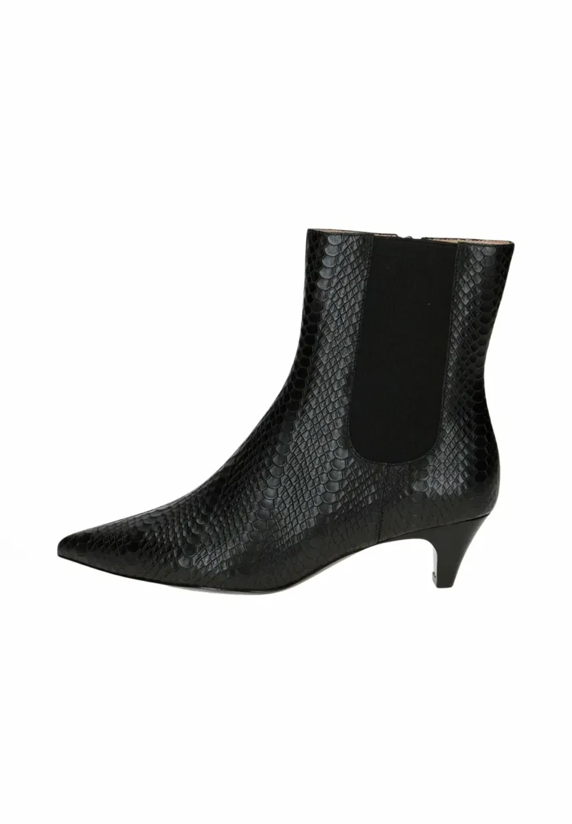 Stiefelette - black croco