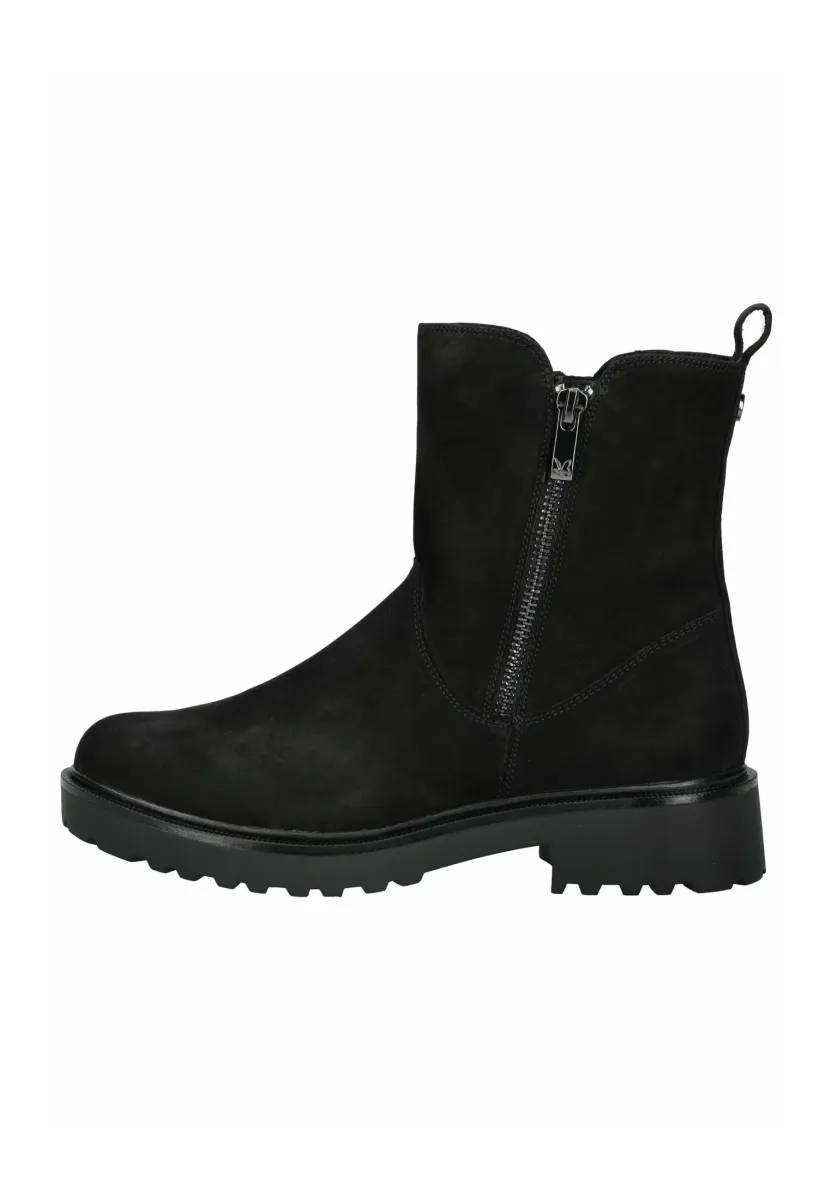 Stiefelette - black nubuc