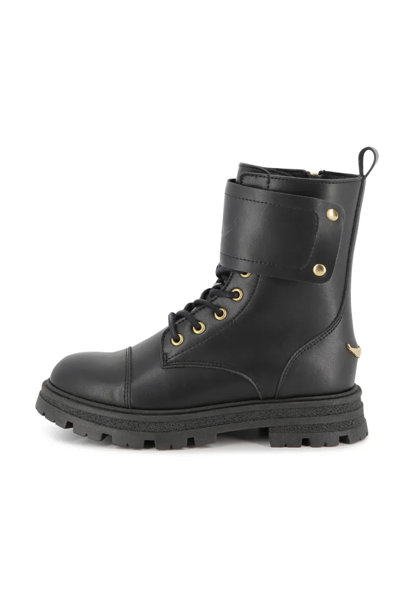 Stiefelette - black