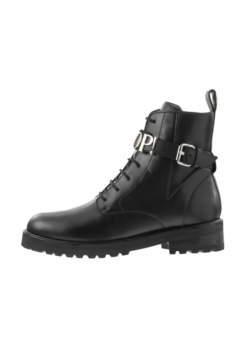 Stiefelette - black