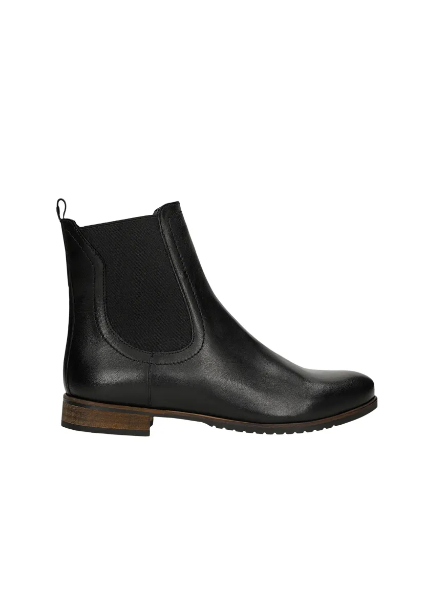 Stiefelette - black