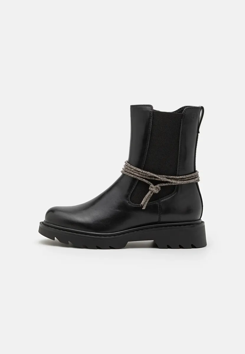 Stiefelette - black/glam