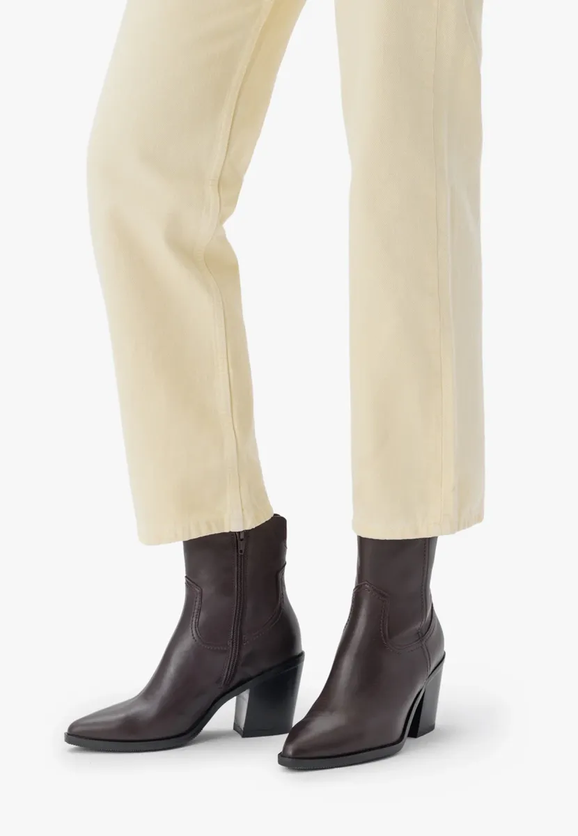 Stiefelette - bordeaux melange