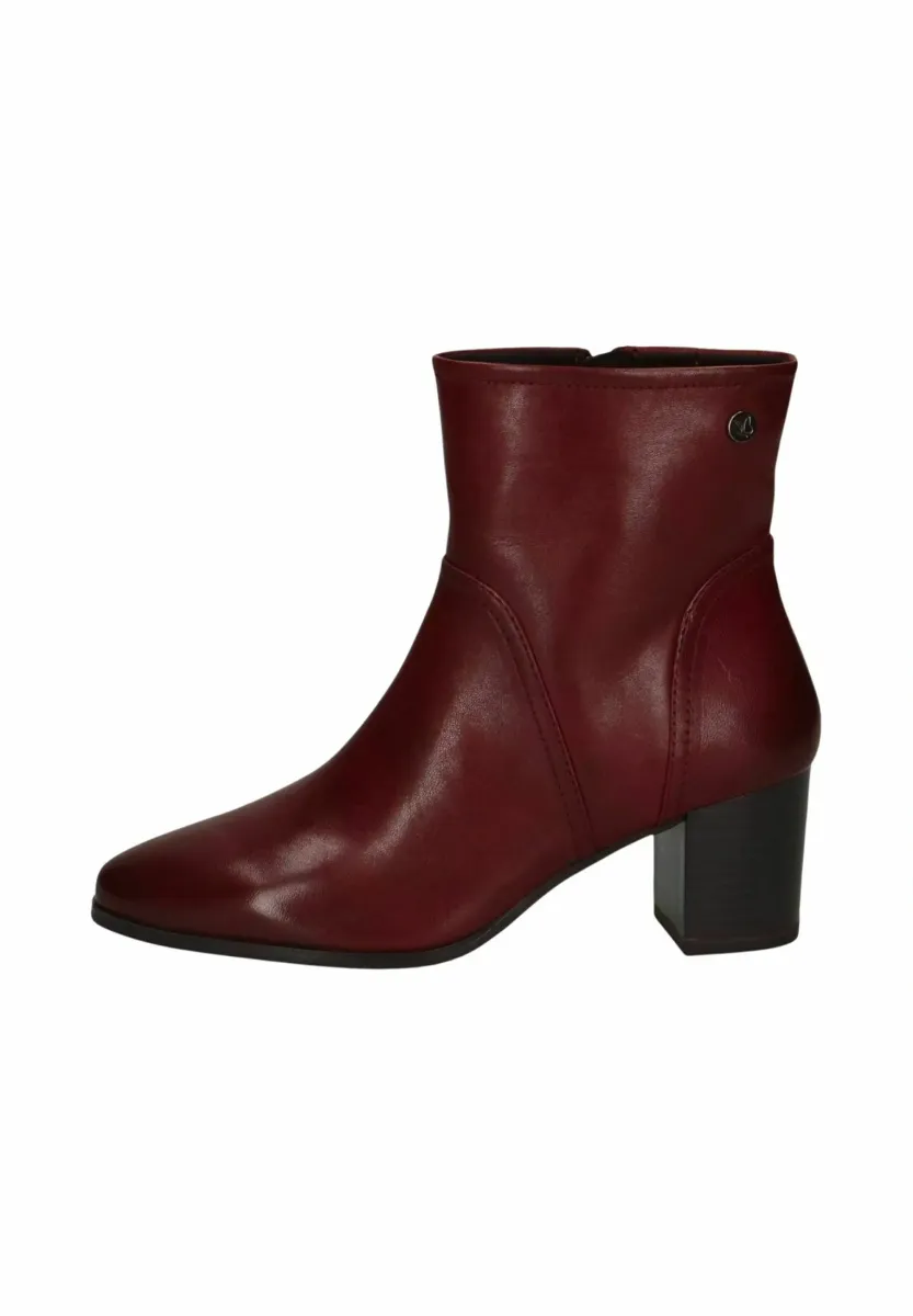 Stiefelette - bordeaux nappa