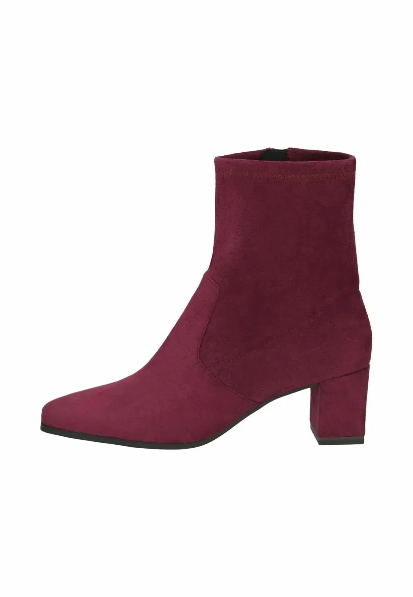 Stiefelette - bordeaux stret