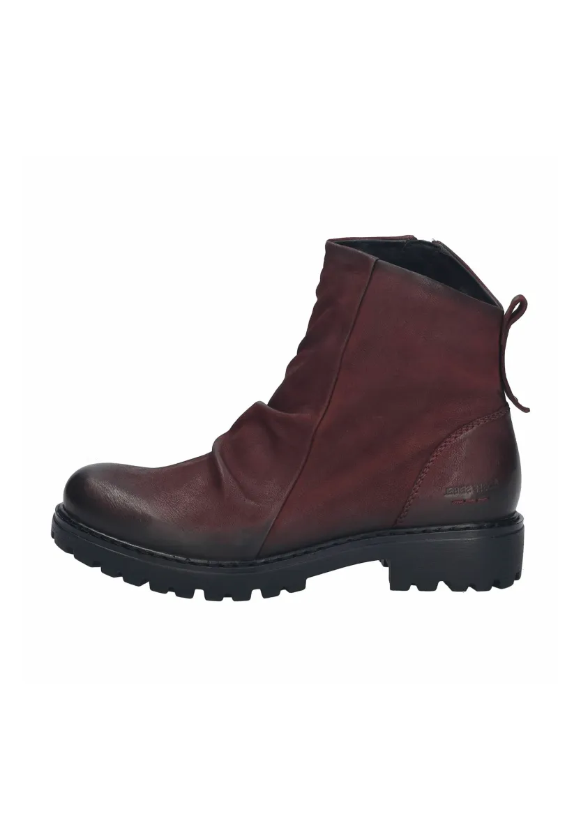 Stiefelette - bordeaux