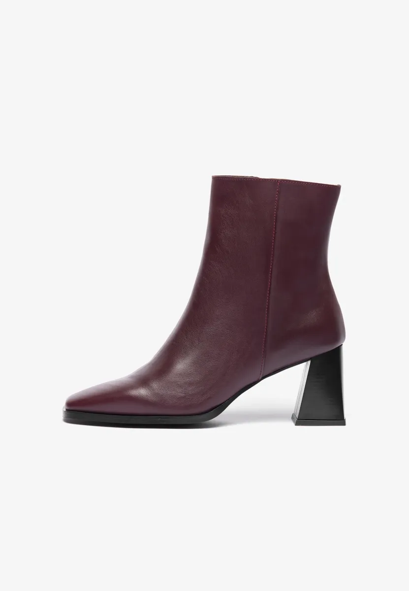 Stiefelette - bordeaux