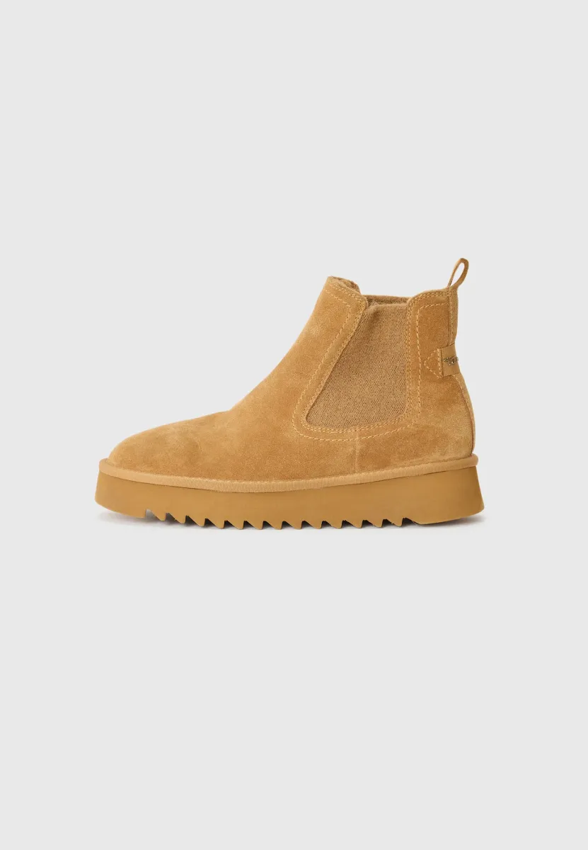 Stiefelette - camel