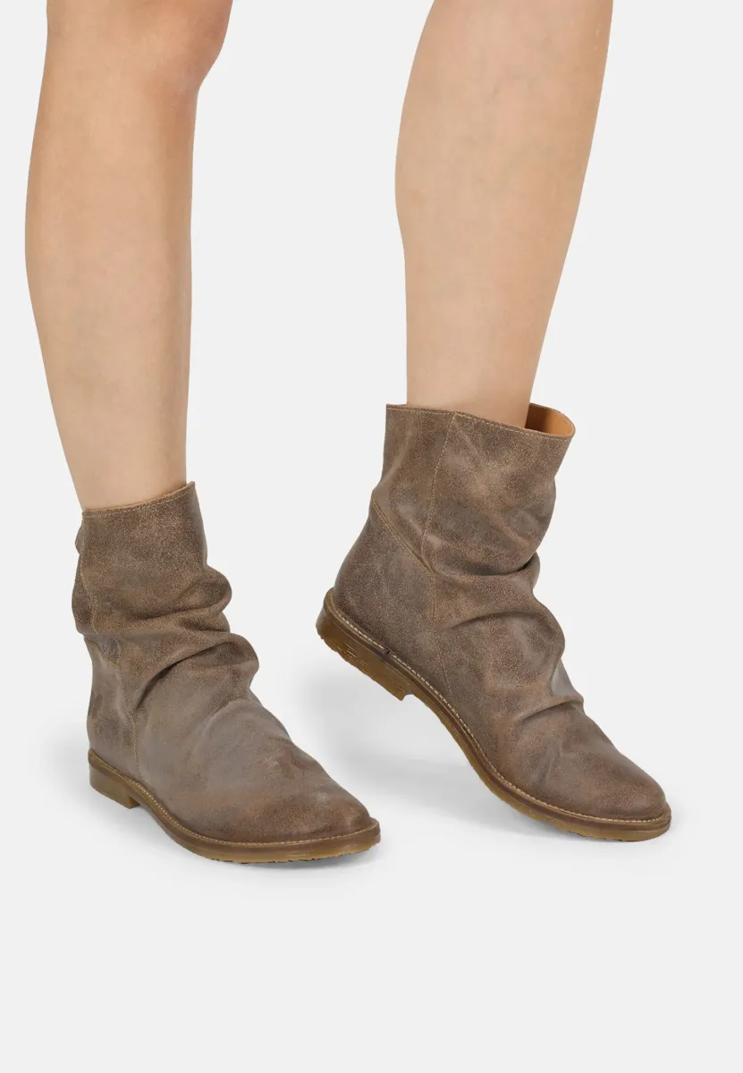 Stiefelette - camel