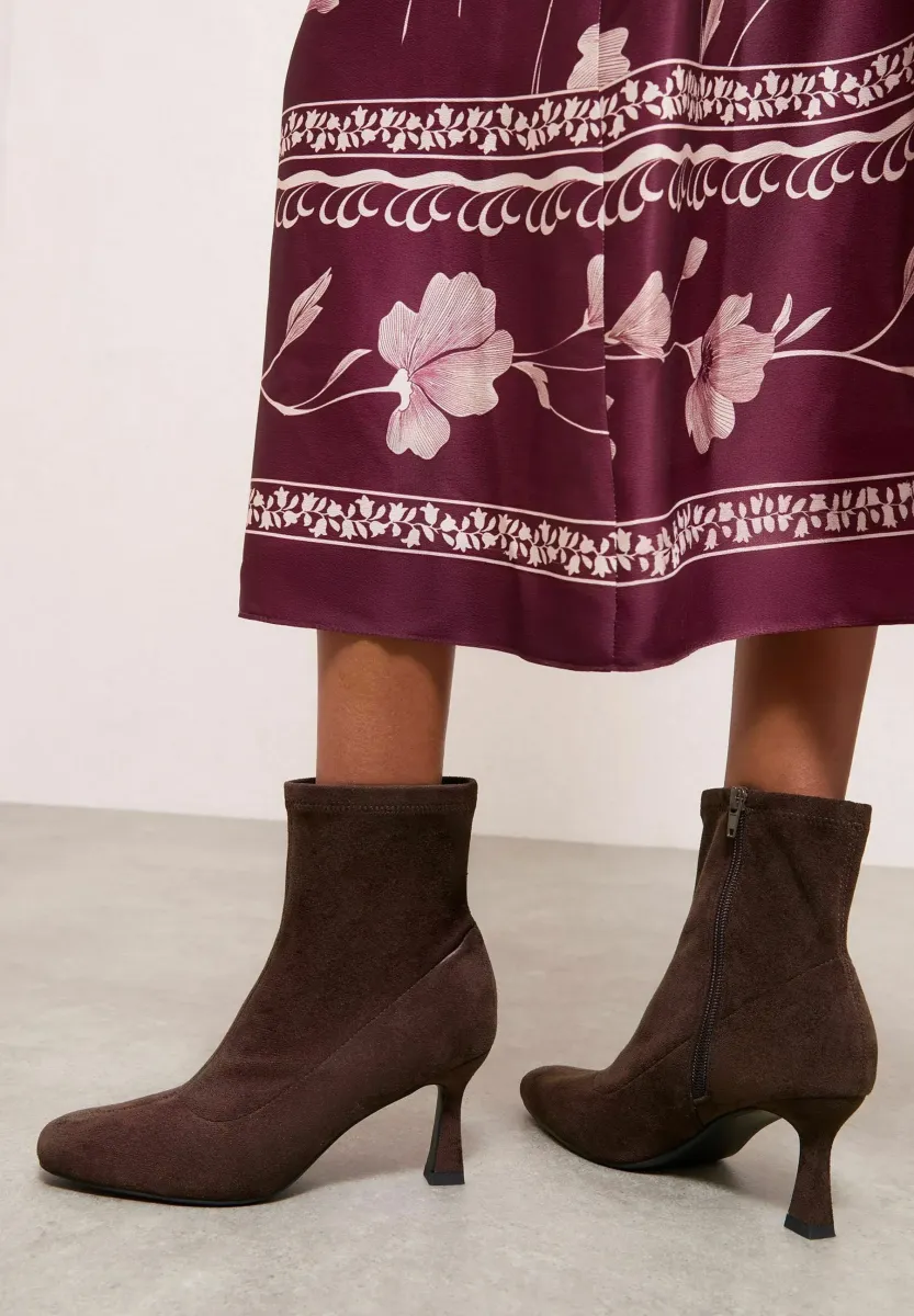 Stiefelette - chocolate brown