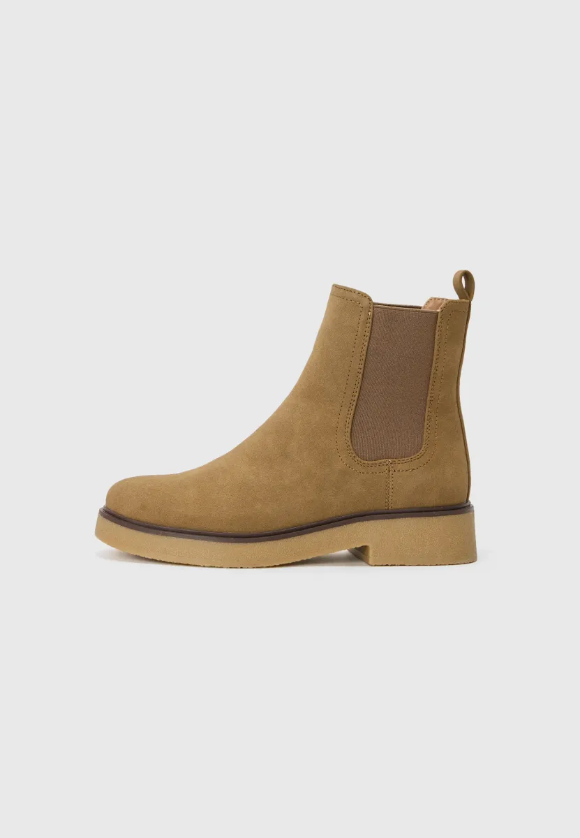 Stiefelette - cognac