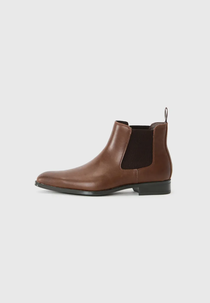 Stiefelette - cognac