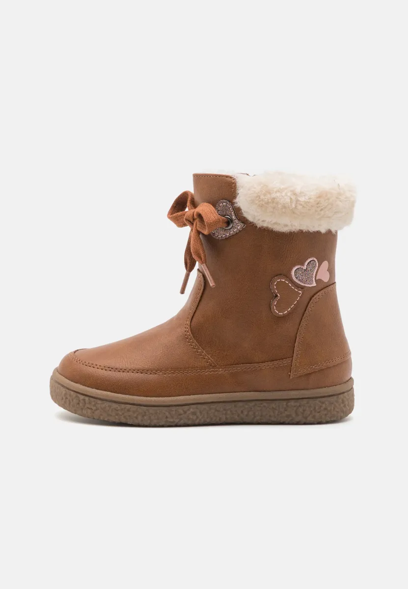 Stiefelette - cognac