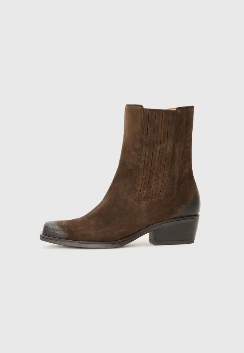 Stiefelette - dark brown