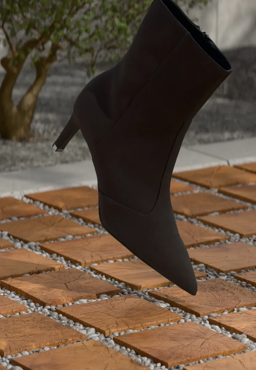 Stiefelette - dark coffee
