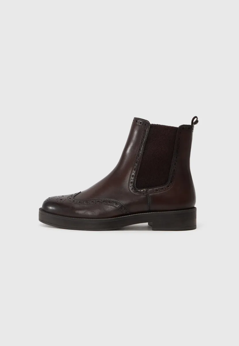 Stiefelette - mahogany