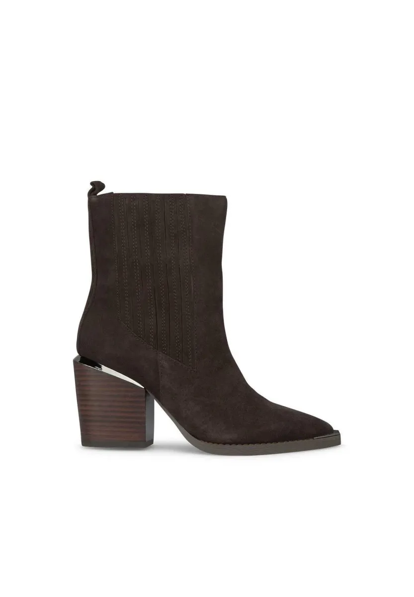 Stiefelette - marbled brown