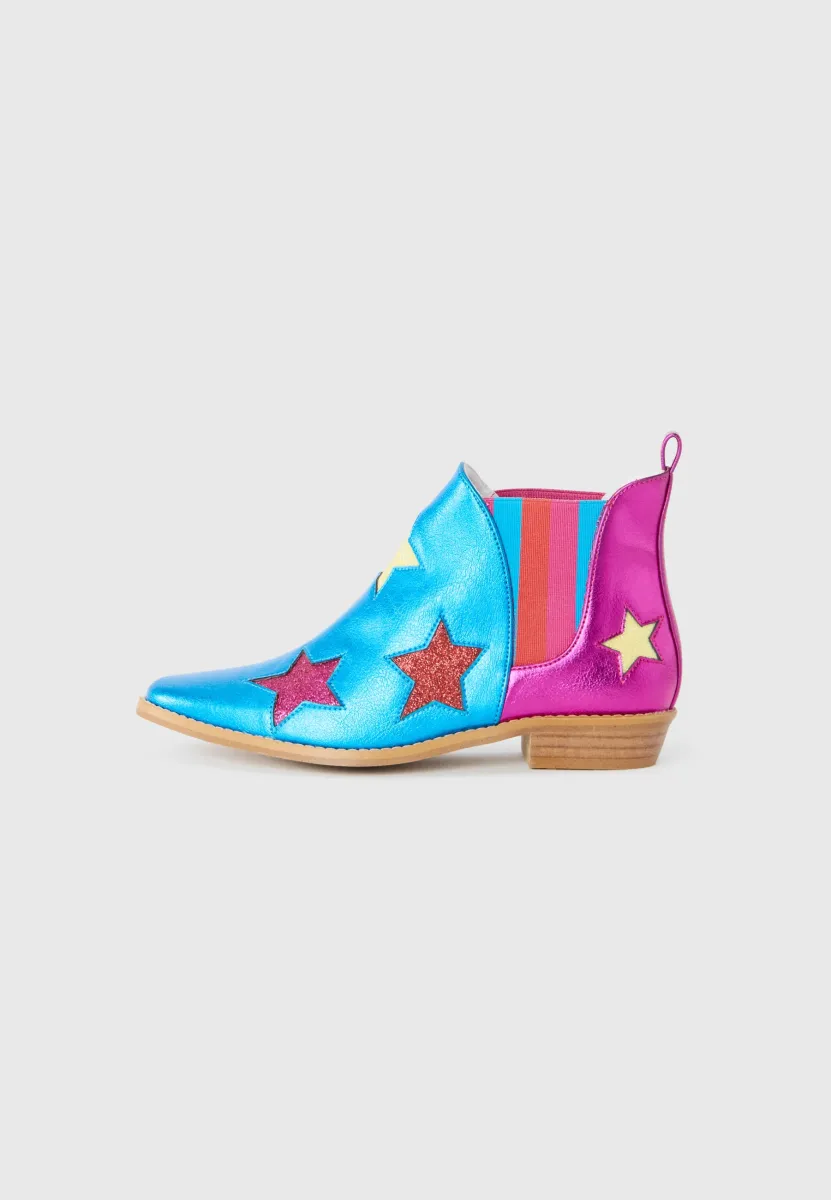 Stiefelette - multi-coloured