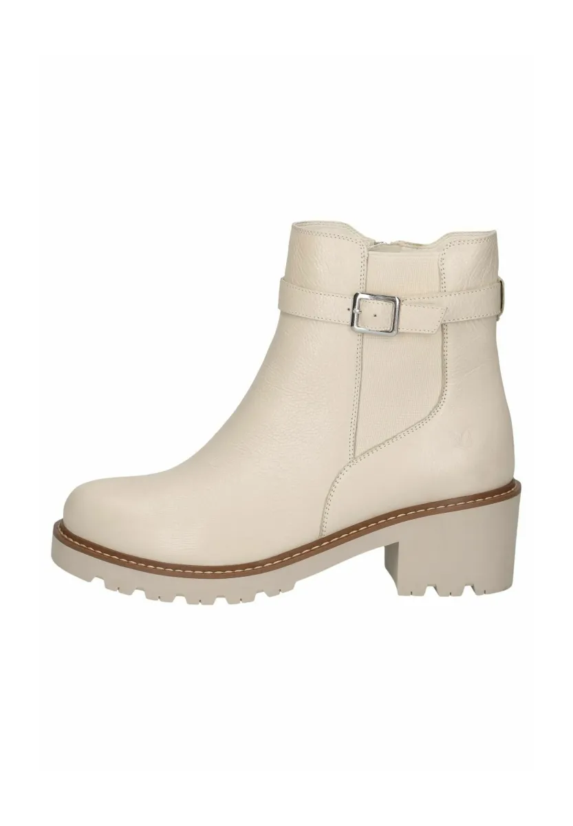 Stiefelette - offwhite perl
