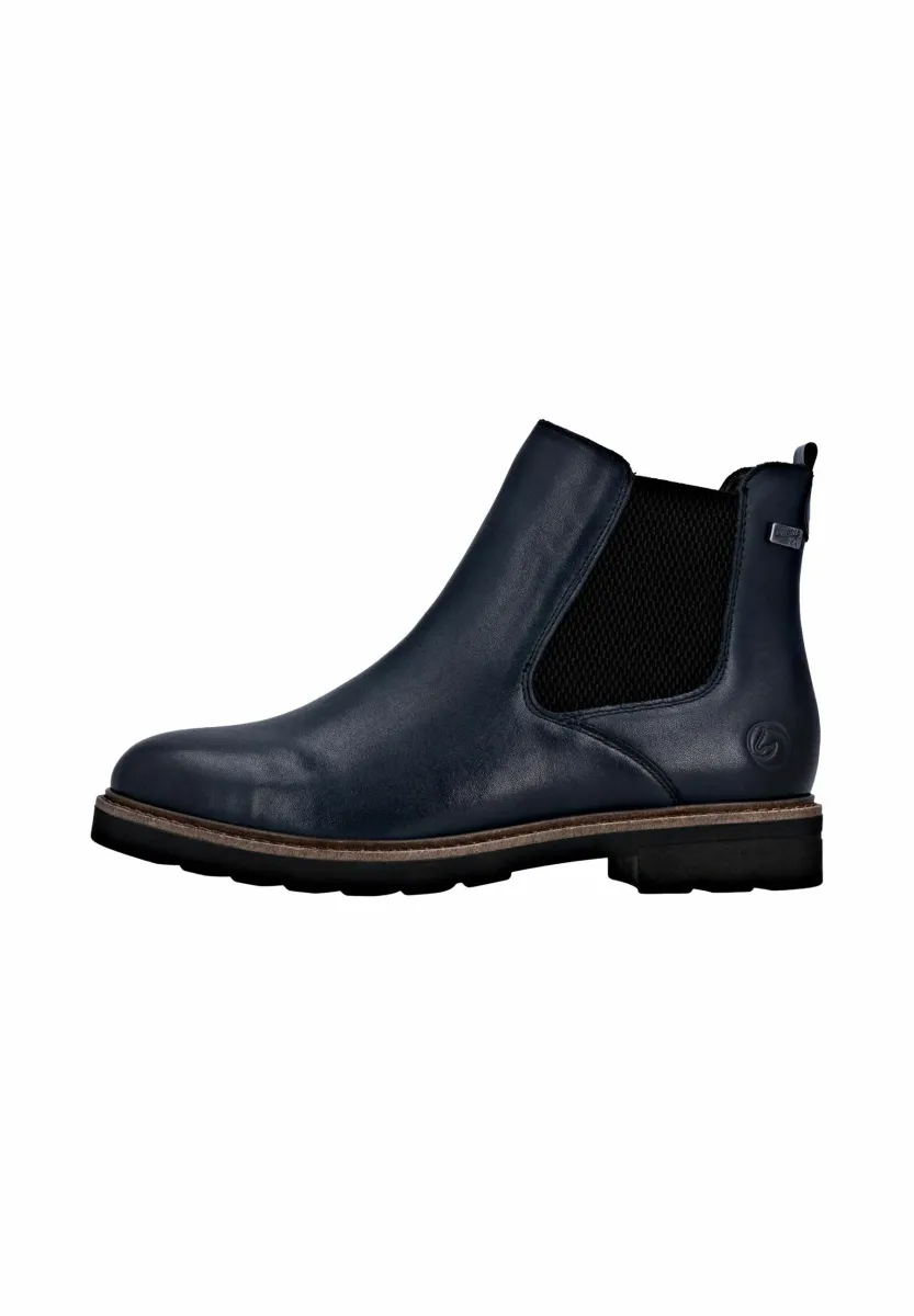 Stiefelette - pazifik schwarz