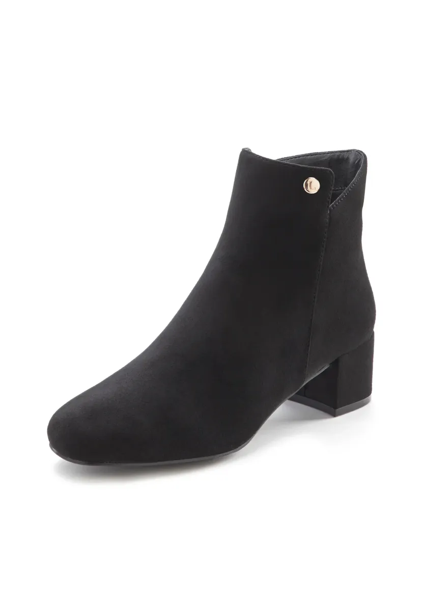 Stiefelette - schwarz