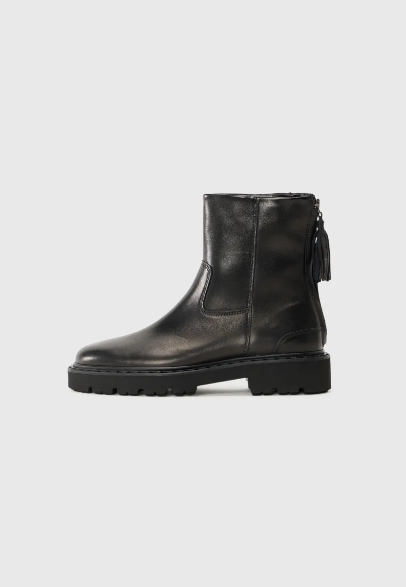 Stiefelette - schwarz