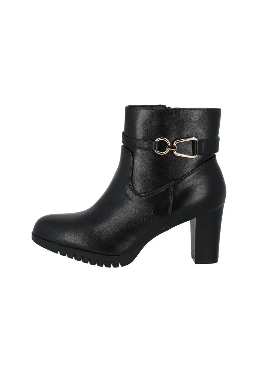 Stiefelette - schwarz