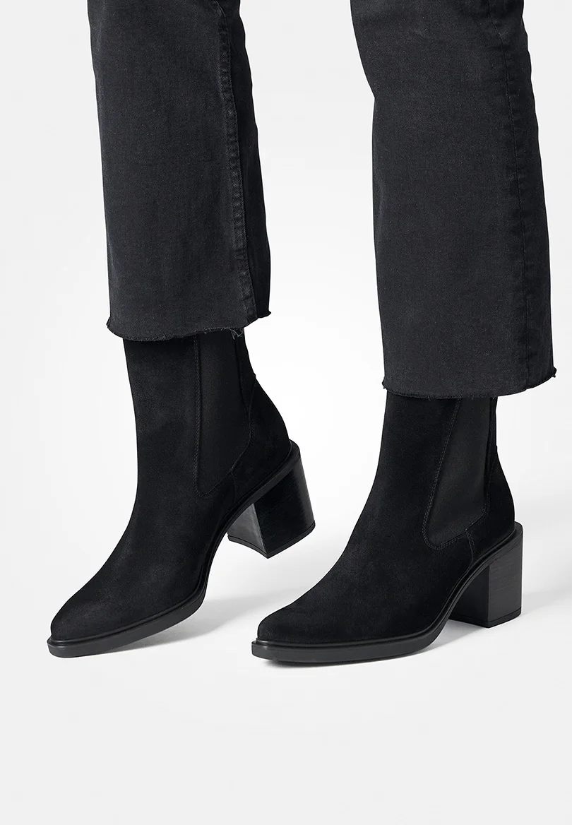 Stiefelette - schwarz