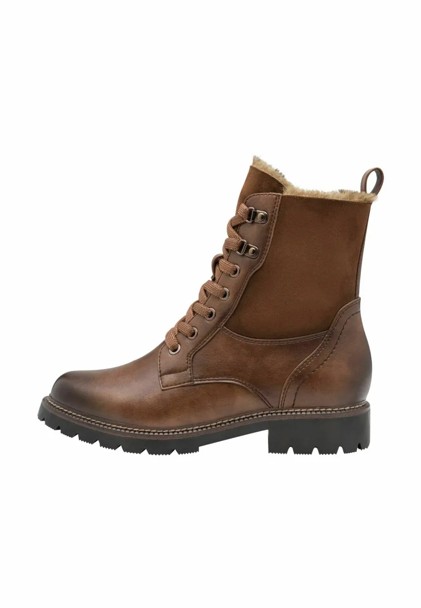 STIEFELETTE - Snowboot/Winterstiefel - cognac