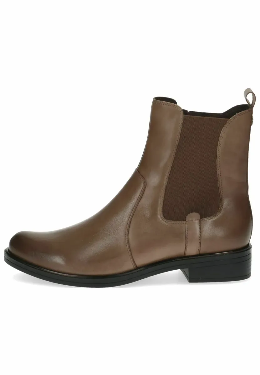 Stiefelette - taupe nappa