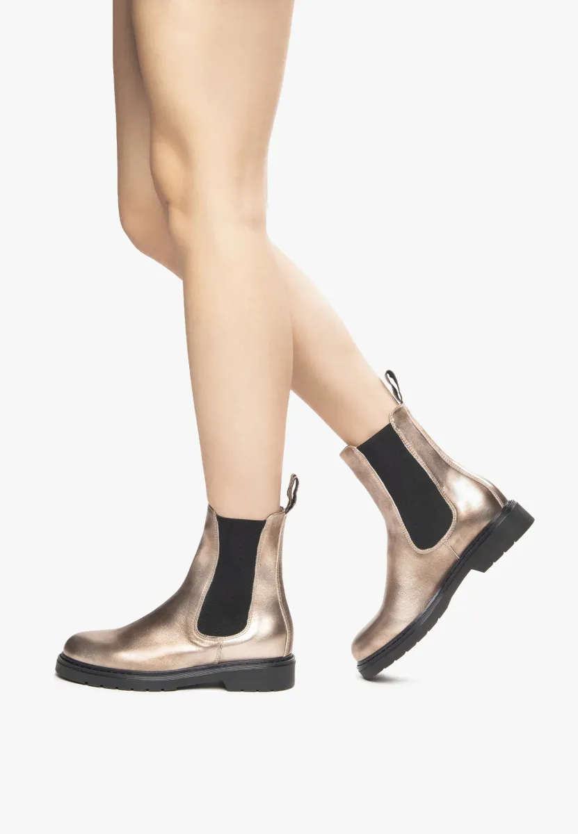 Stiefelette - tortora